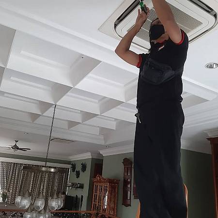 Menyediakan AC baru